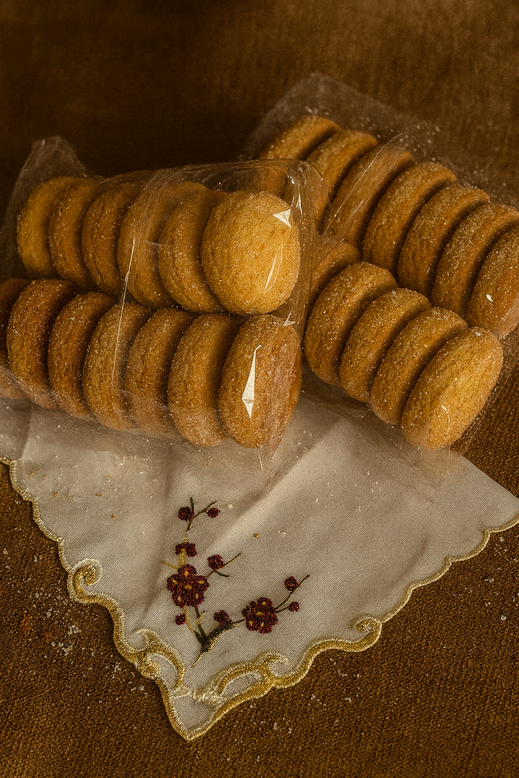 Biscuiți fragezi cu porumb 400 grame