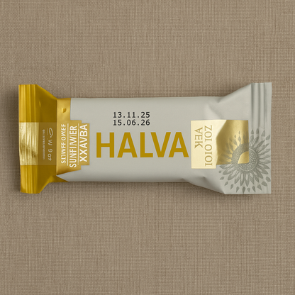 Halva de floarea-soarelui cu vanilie - 1,5 kg