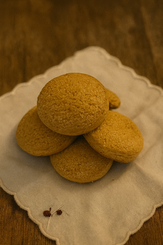 Biscuiți fragezi cu porumb 400 grame