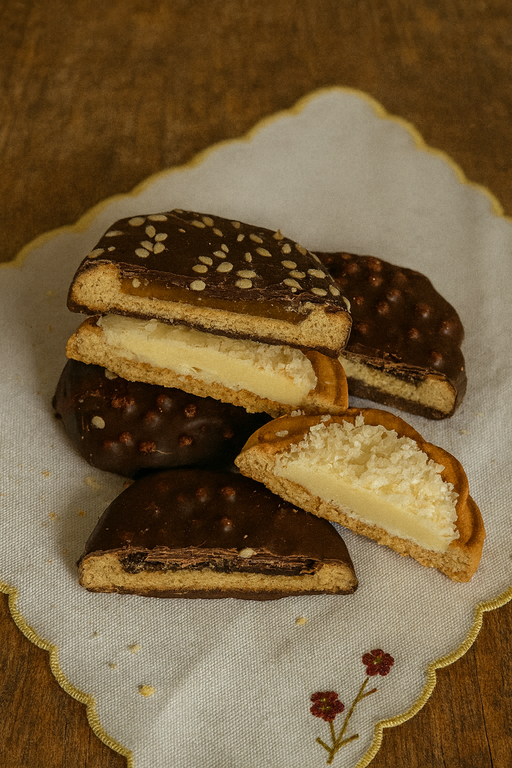 Biscuiti "Asortat Nr.4" cu decor - 0,486 kg