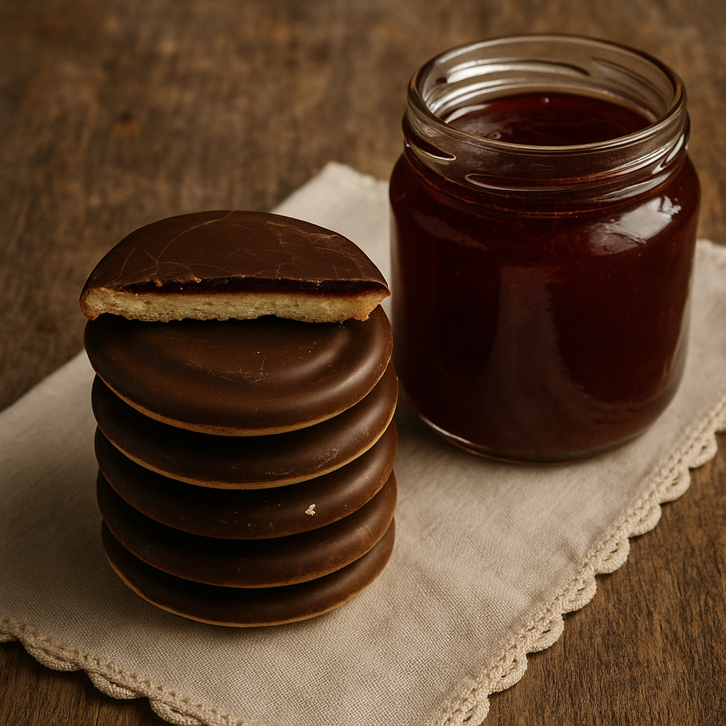 Biscuiți "Delicia" cu aromă de vișină - 1,0 kg